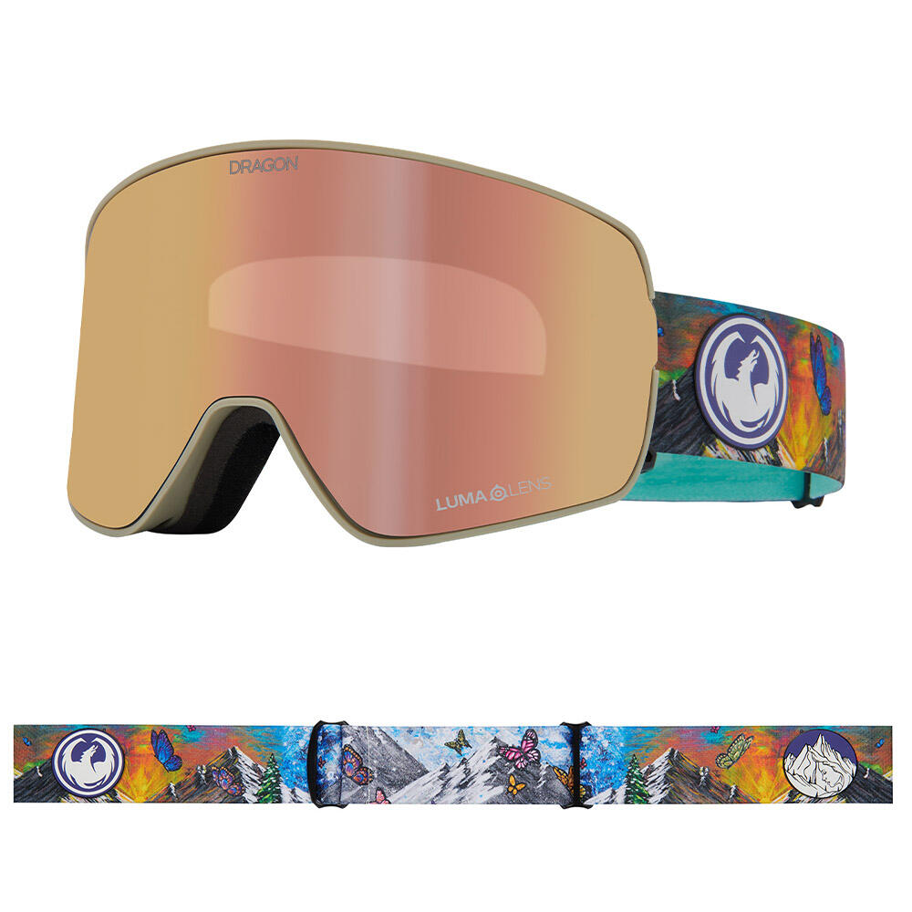 NFX2 Gafas De Esquí Unisex - Kimmy Fasani 2025/LL Rose Gold Ion & LL Pink Ion 2/7