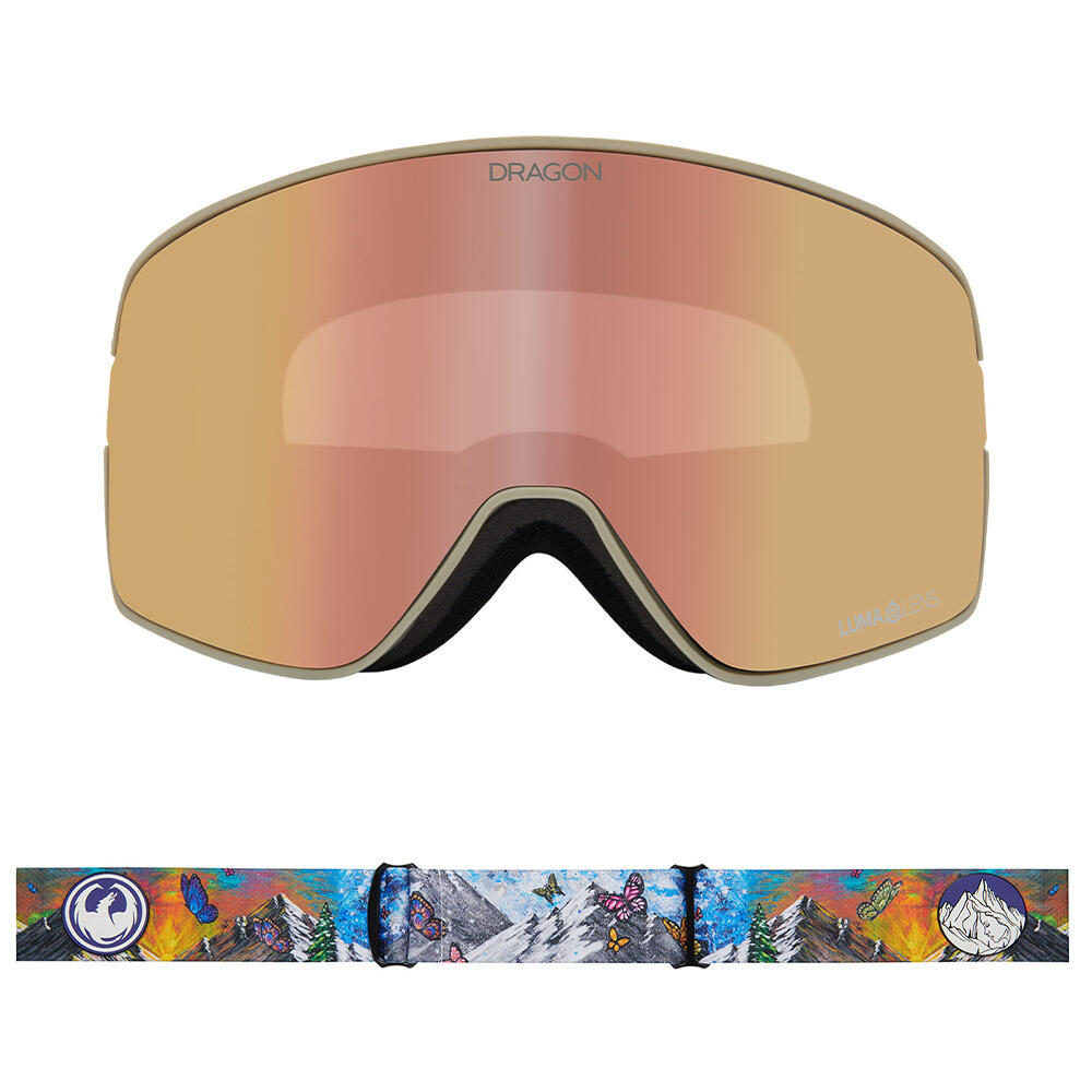 NFX2 Gafas De Esquí Unisex - Kimmy Fasani 2025/LL Rose Gold Ion & LL Pink Ion 3/7