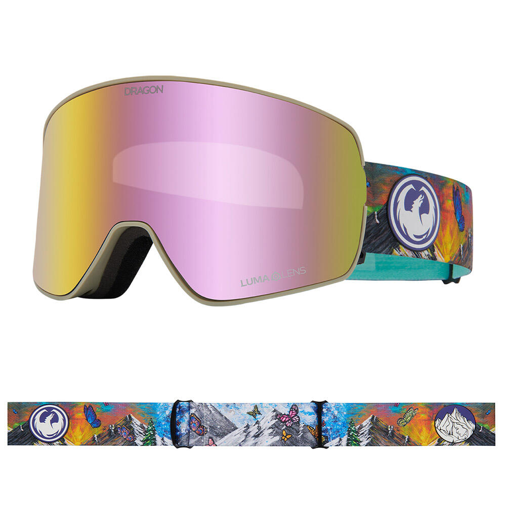 NFX2 Gafas De Esquí Unisex - Kimmy Fasani 2025/LL Rose Gold Ion & LL Pink Ion 6/7
