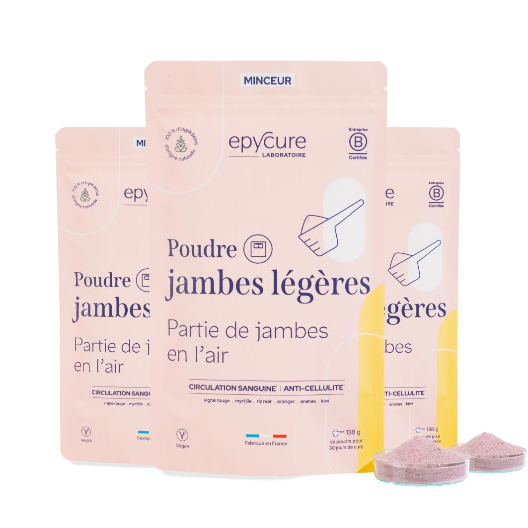 POUDRE JAMBE LÉGÈRES x 3 mois 1/4