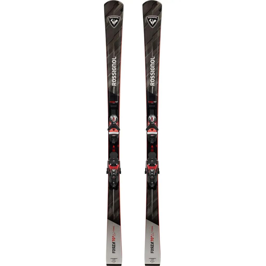 Rossignol Forza 70 TI K + SPX 14 Bindings Carving Skis - 181cm - Black