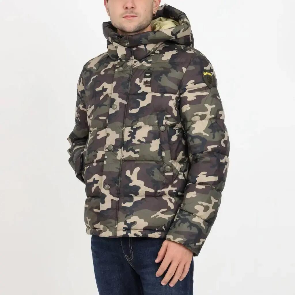 Kurtka BLAUER GIUBBINI CORTI IMBOTTI Zielony 3/5