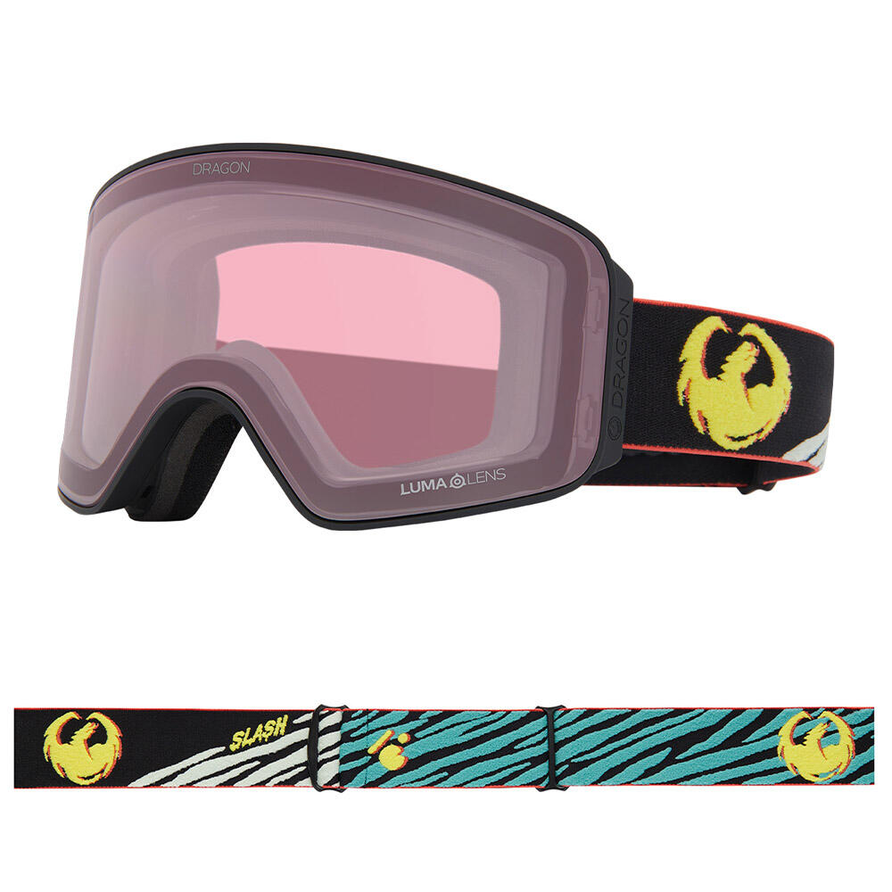 NFX MAG OTG Unisex Skibrille - Gigi Ruf Sig 2025/LL Midnight & LL Light Rose 5/6