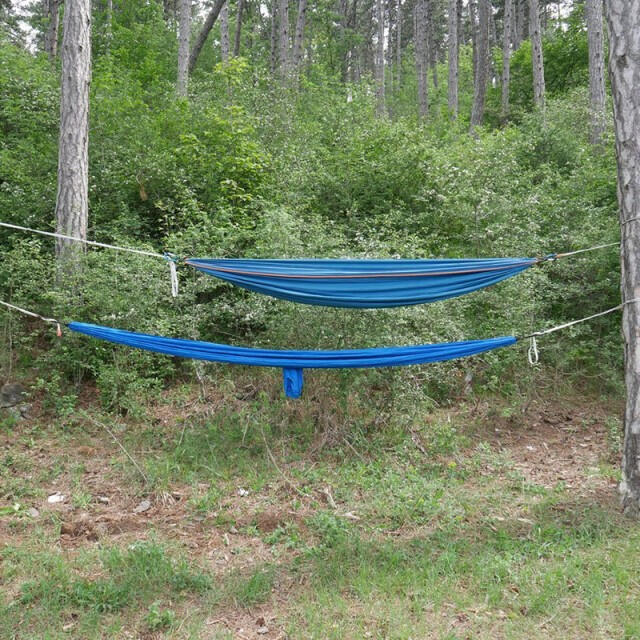 Hamac albastru Coghlans 1.5m x 3.2m