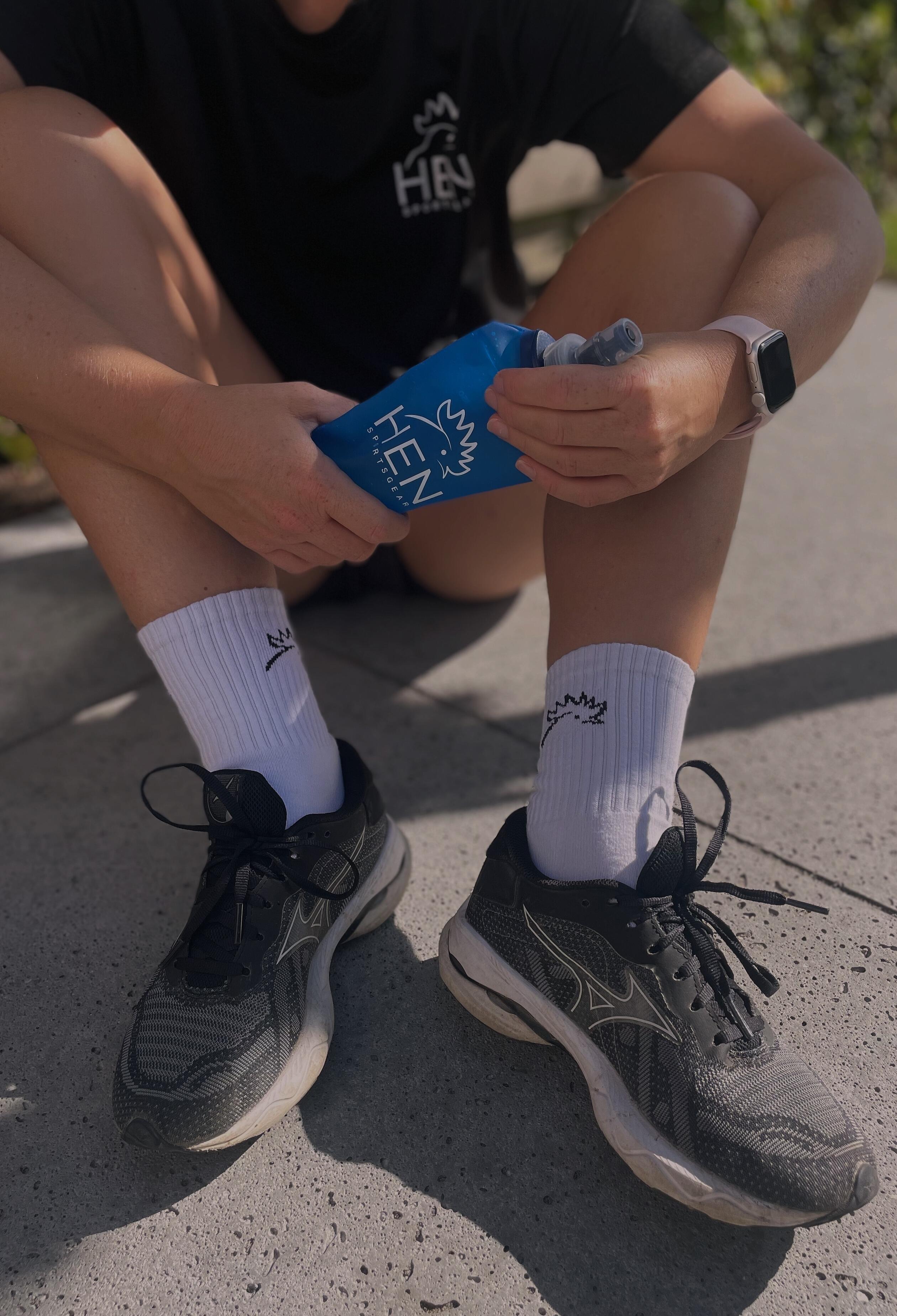 Everyday - mi-hautes - Chaussettes de sport - Branco - Lot de 6 3/5