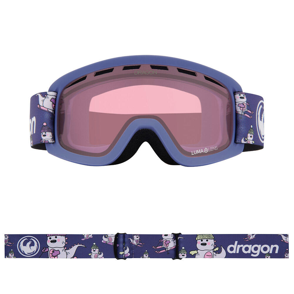 LIL D Gafas De Esquí Para Jóvenes - Lil Kaiju/LL Light Rose 2/5
