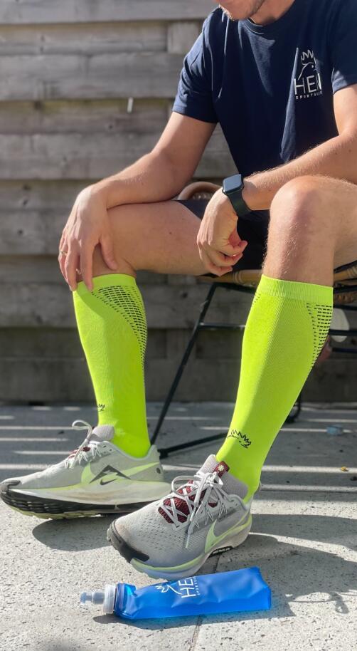Chaussettes de compression - Chaussettes - Jaune 7/7