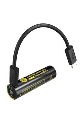 Nitecore nl1836r oplaadbare 18650 li-ion batterij 3600mah met