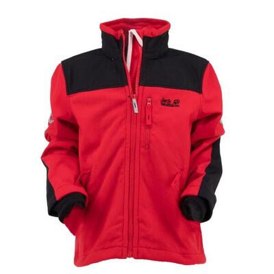 Fleecejacke Blizzard Stormlock in Rot