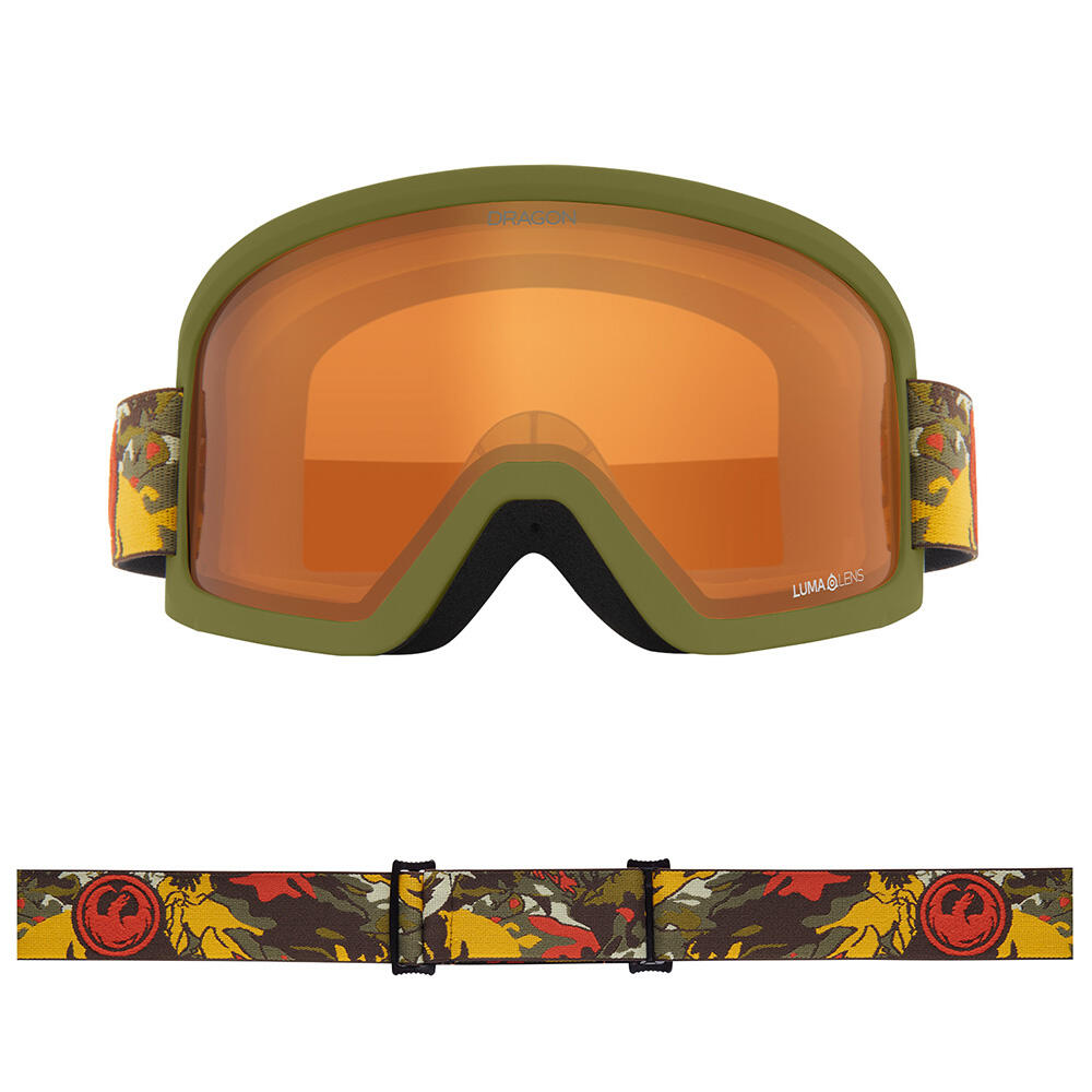 DX3 L OTG Gafas De Esquí Unisex - Leafy Camo/LL Amber 2/5