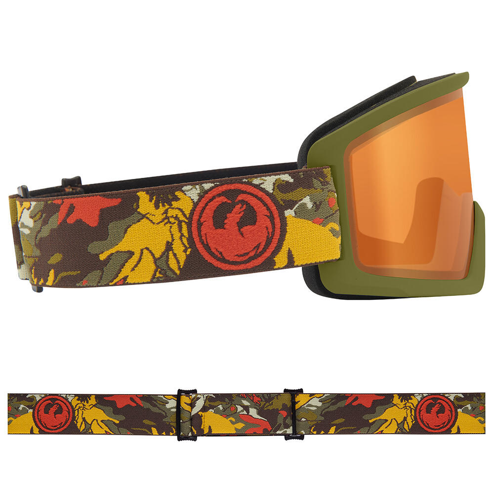 DX3 L OTG Gafas De Esquí Unisex - Leafy Camo/LL Amber 4/5