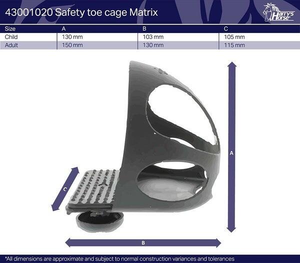 Harry's Horse Veiligheidstoeclip Matrix - Zwart 3/4