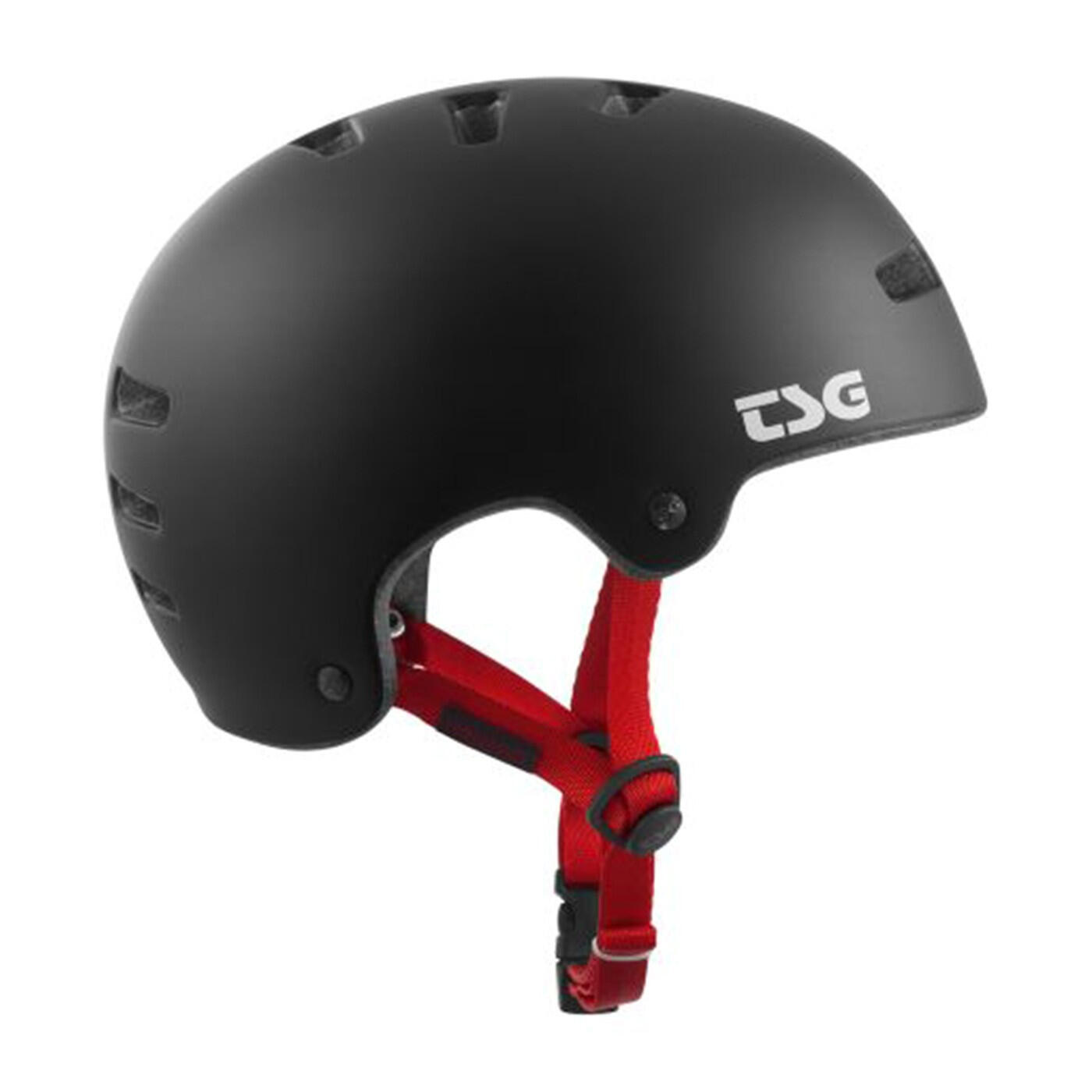 TSG Casque Superlight Solid Color Noir Satiné- Taille S 2/5