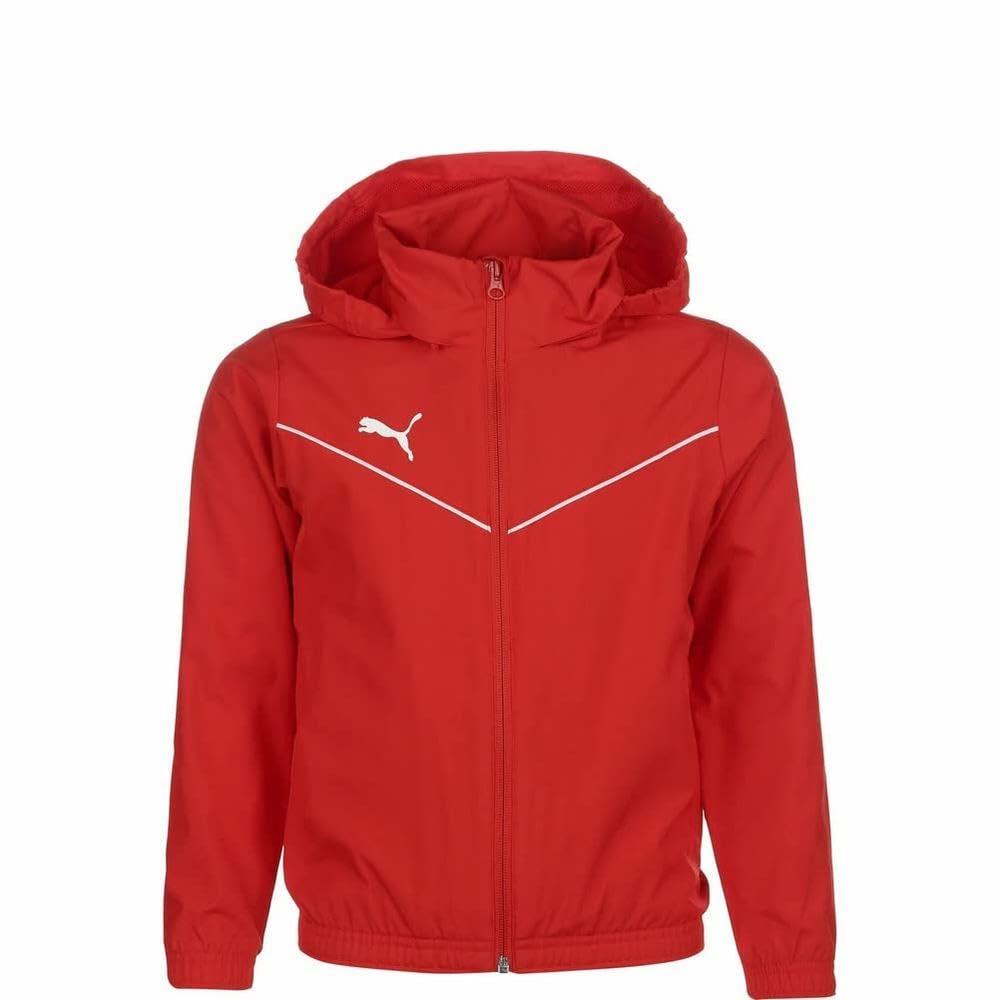 Giacca impermeabile (k-way) junior puma rosso 3/3