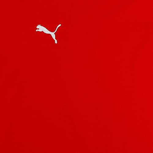 T -shirt da criança Puma Rood 128 - respirável e funcional 3/5