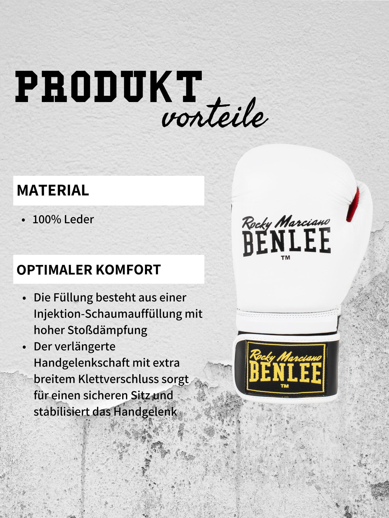 Guantoni da boxe Benlee Sugar Deluxe 7/7