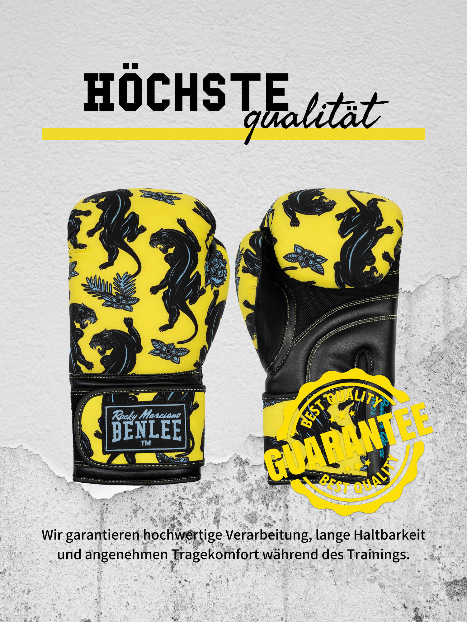 Gants de boxe Benlee Panther Gloves 7/7