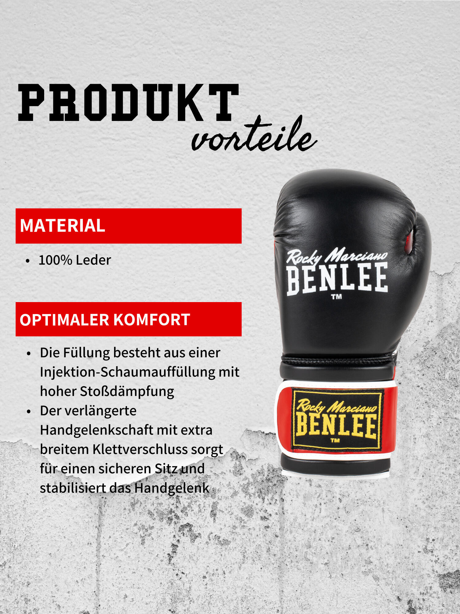 Gants de boxe Benlee Sugar Deluxe 7/7