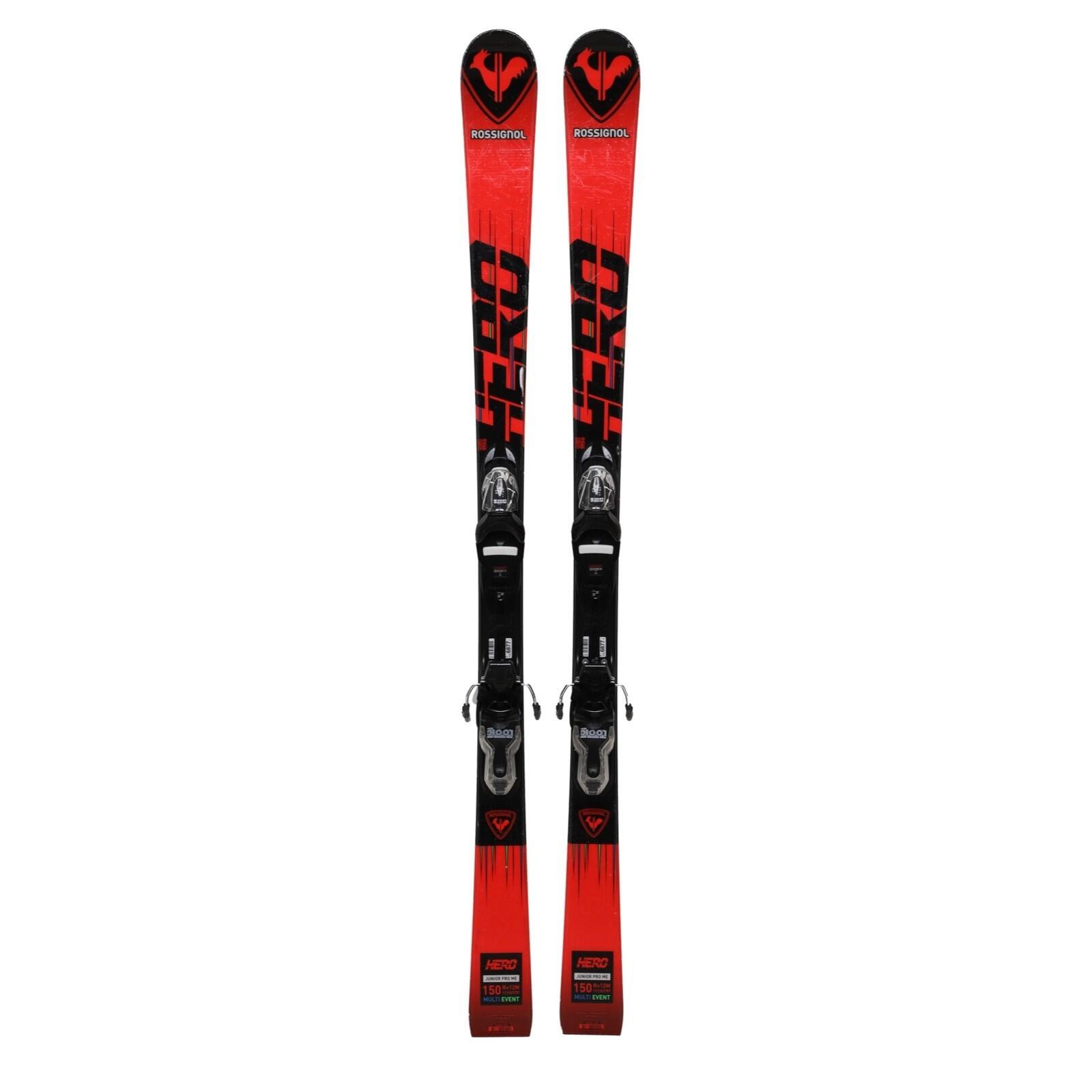 RECONDITIONNE - Ski Junior Rossignol Hero Pro Multi Event + Fixations 2/5