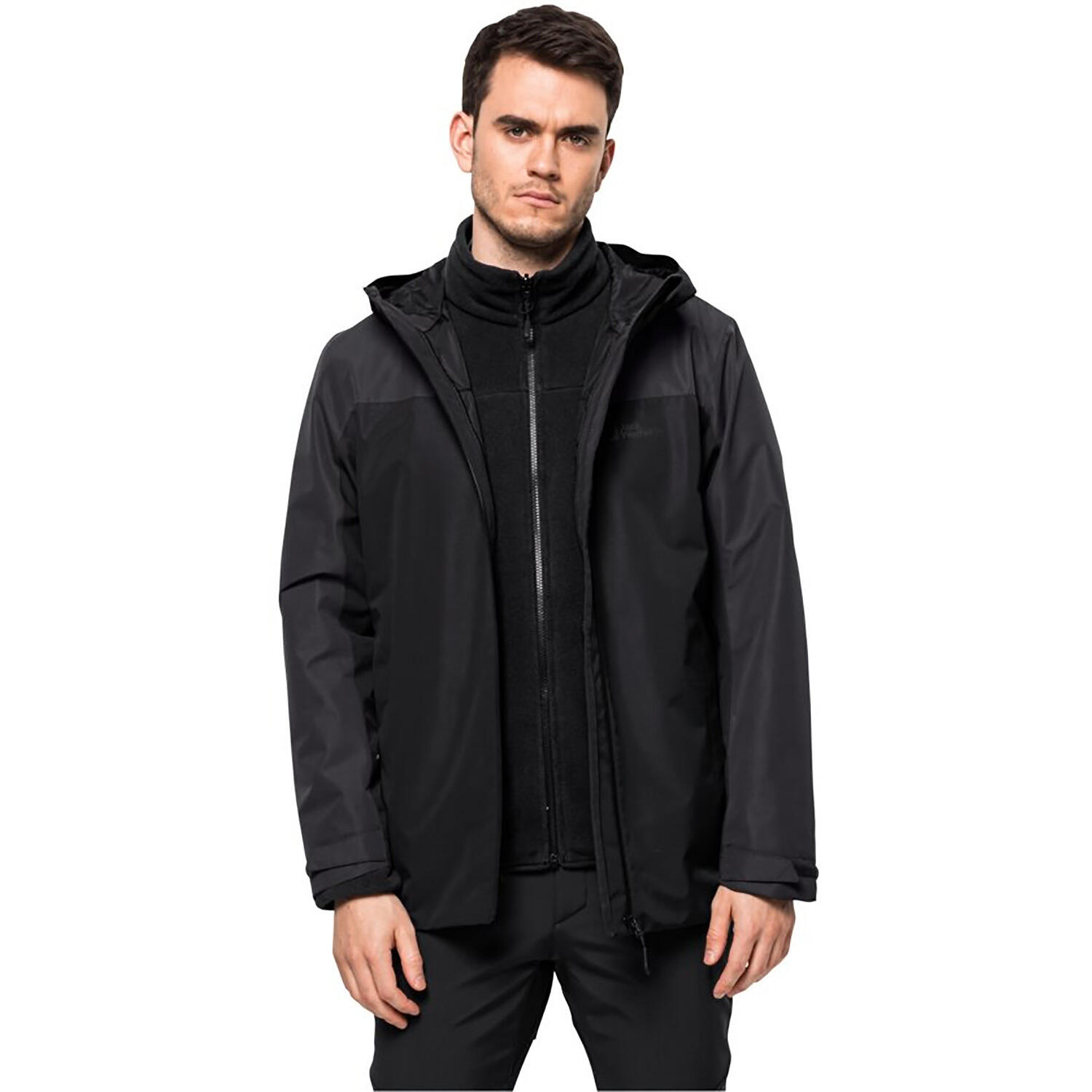 Giacca impermeabile 3 in 1 Jack Wolfskin Taubenberg 3/4