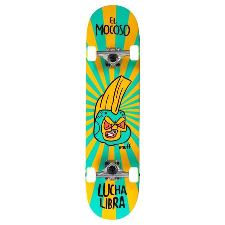Enuff Lucha 7.75" x 31.5" Gelb/Blau Skateboard