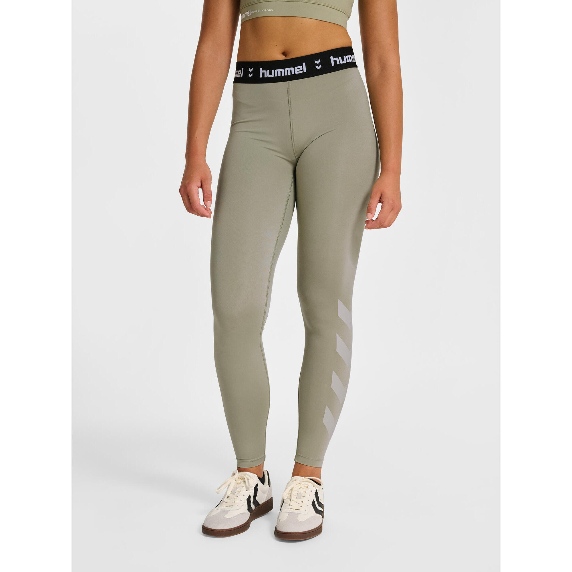 Hummel - Enfiler Collants Hmlpulse Femme Hummel - Legging - Gris - Decathlon