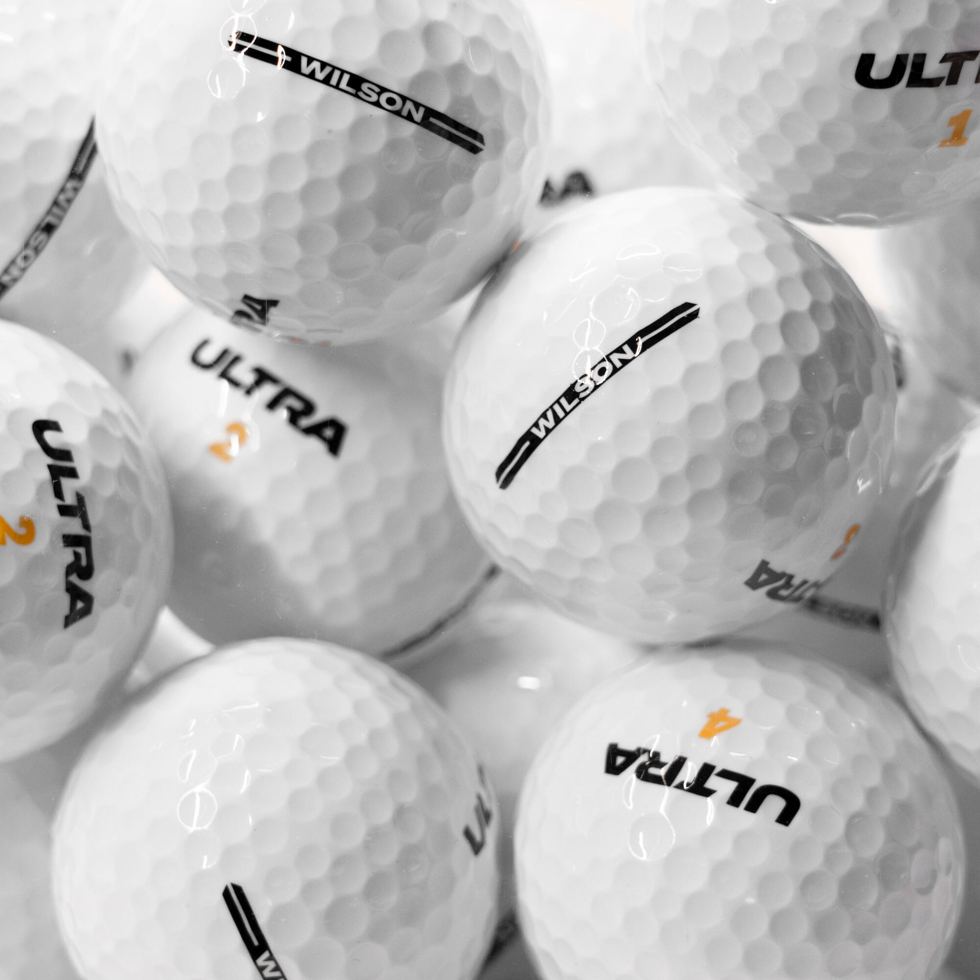 WILSON Reconditionné - BALLES DE GOLF D'OCCASION WILSON ULTRA  x50 - Excellent etat