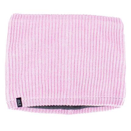Accessoires New White Loop Tube Wolle Fleece in Pink