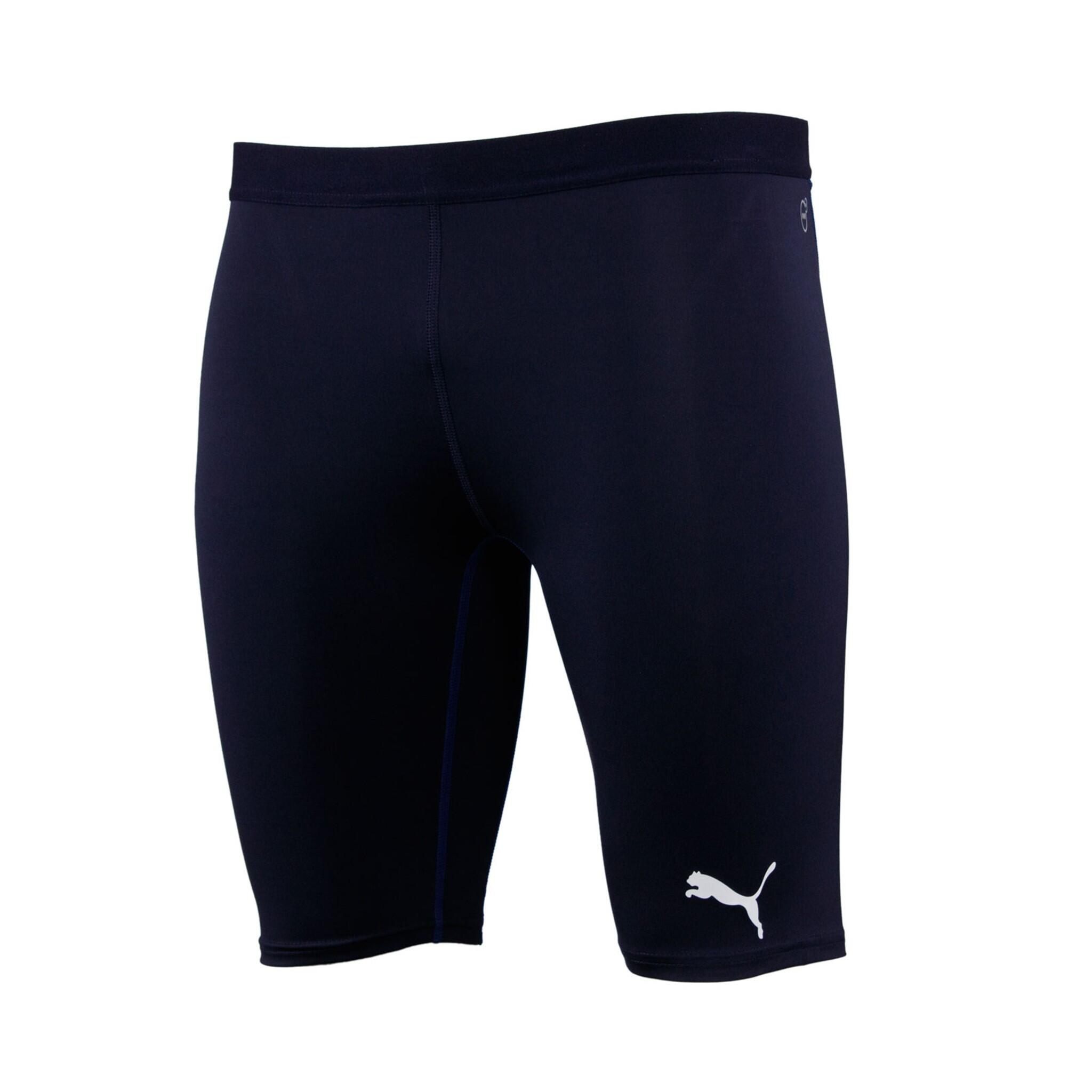 PUMA Hose TB Short Tight base in Blau