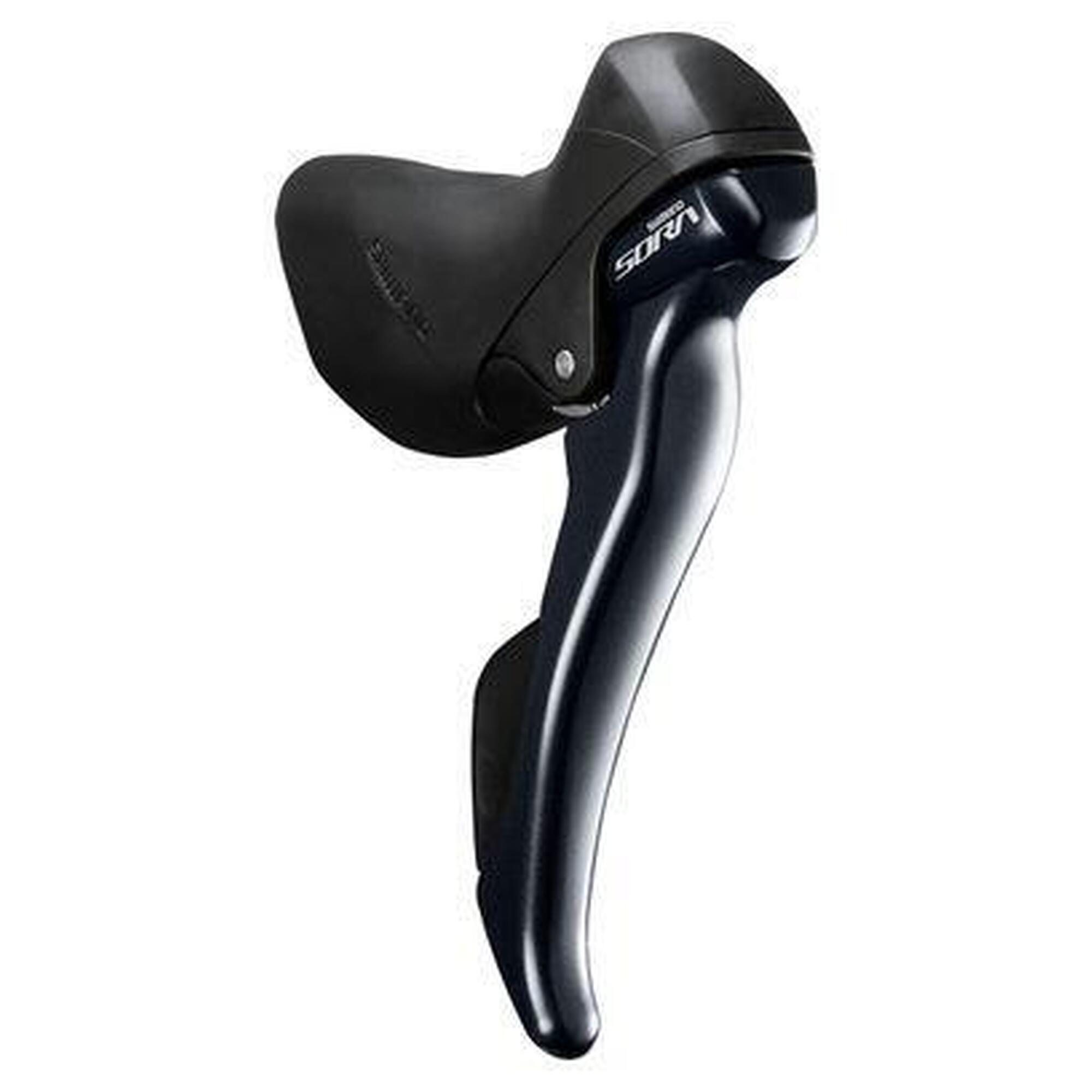 Shimano - Commande Droite Shimano Sora 9v St-r3000 - Levier Frein - Bleu - No Size - Decathlon