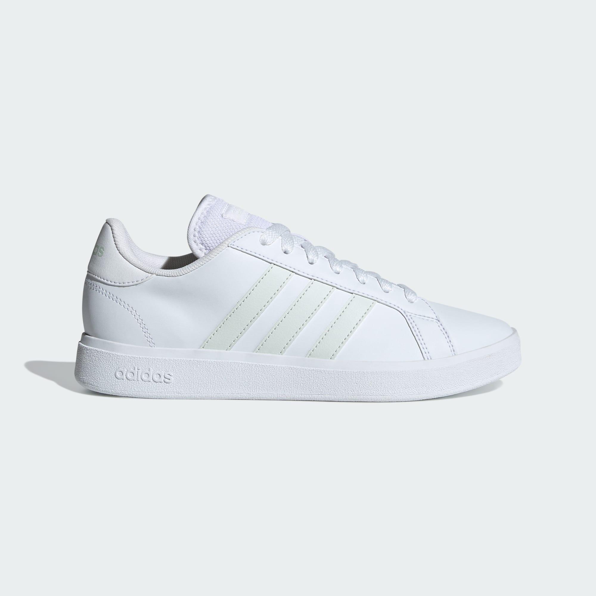 Adidas - Chaussure Grand Court Td Lifestyle Court Casual - Baskets - Blanc|vert - 40 - Decathlon