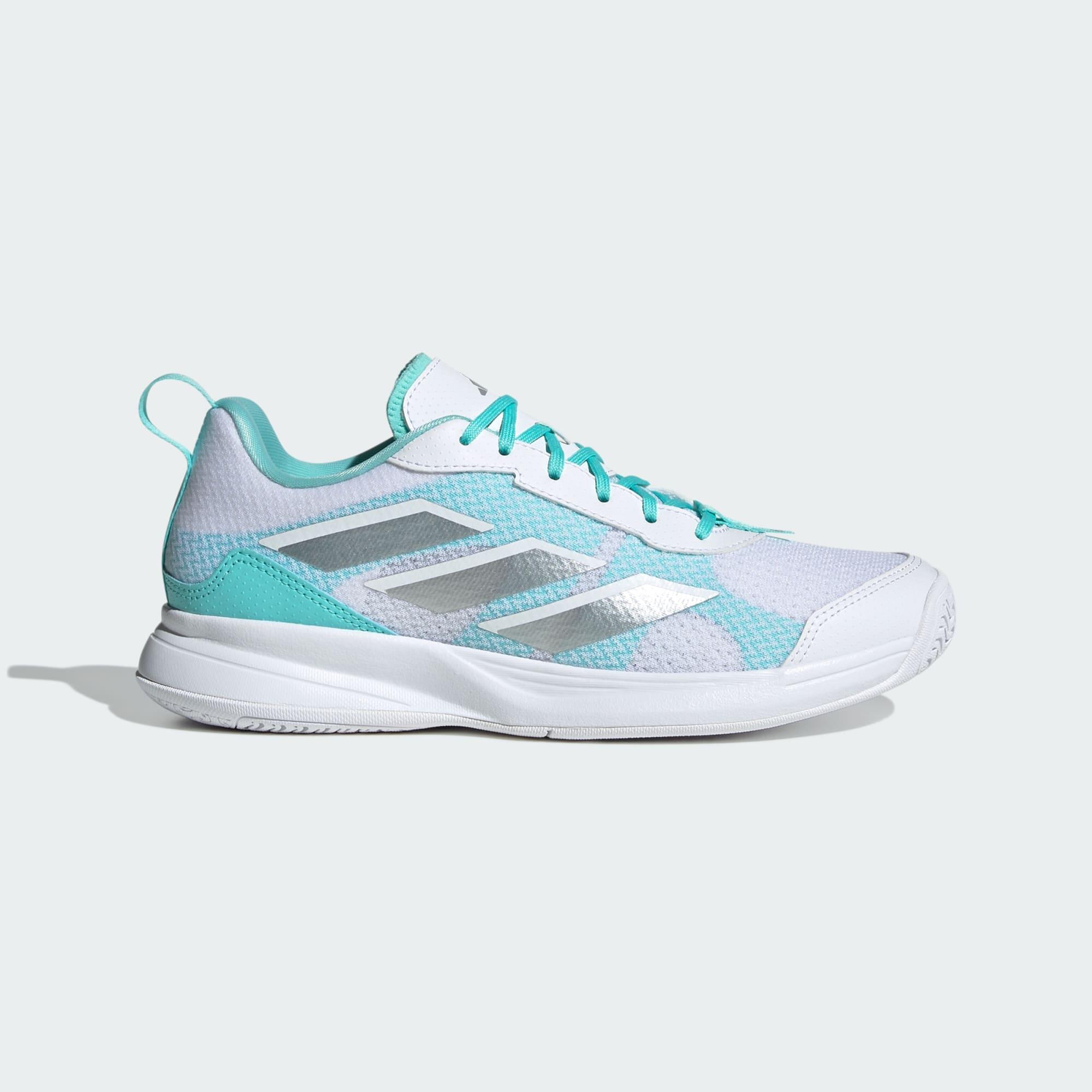 Adidas - Chaussure De Tennis Basse Avaflash - Baskets - Blanc|bleu|gris - 39 2/3 - Decathlon