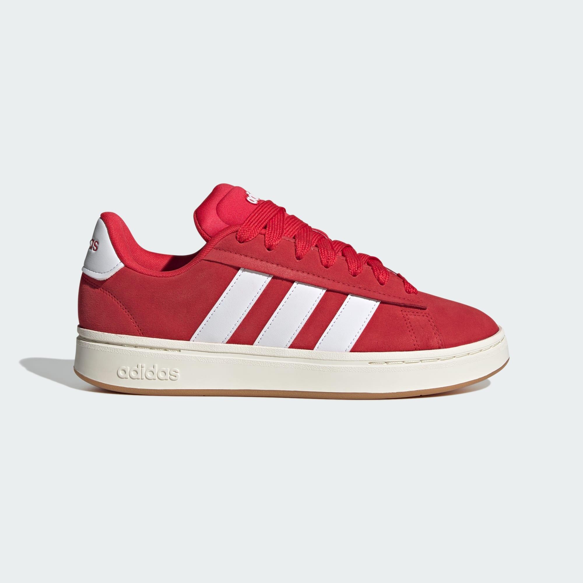Adidas - Chaussure Grand Court Alpha - Chaussures De Sport - Blanc|rouge - 47 - Decathlon