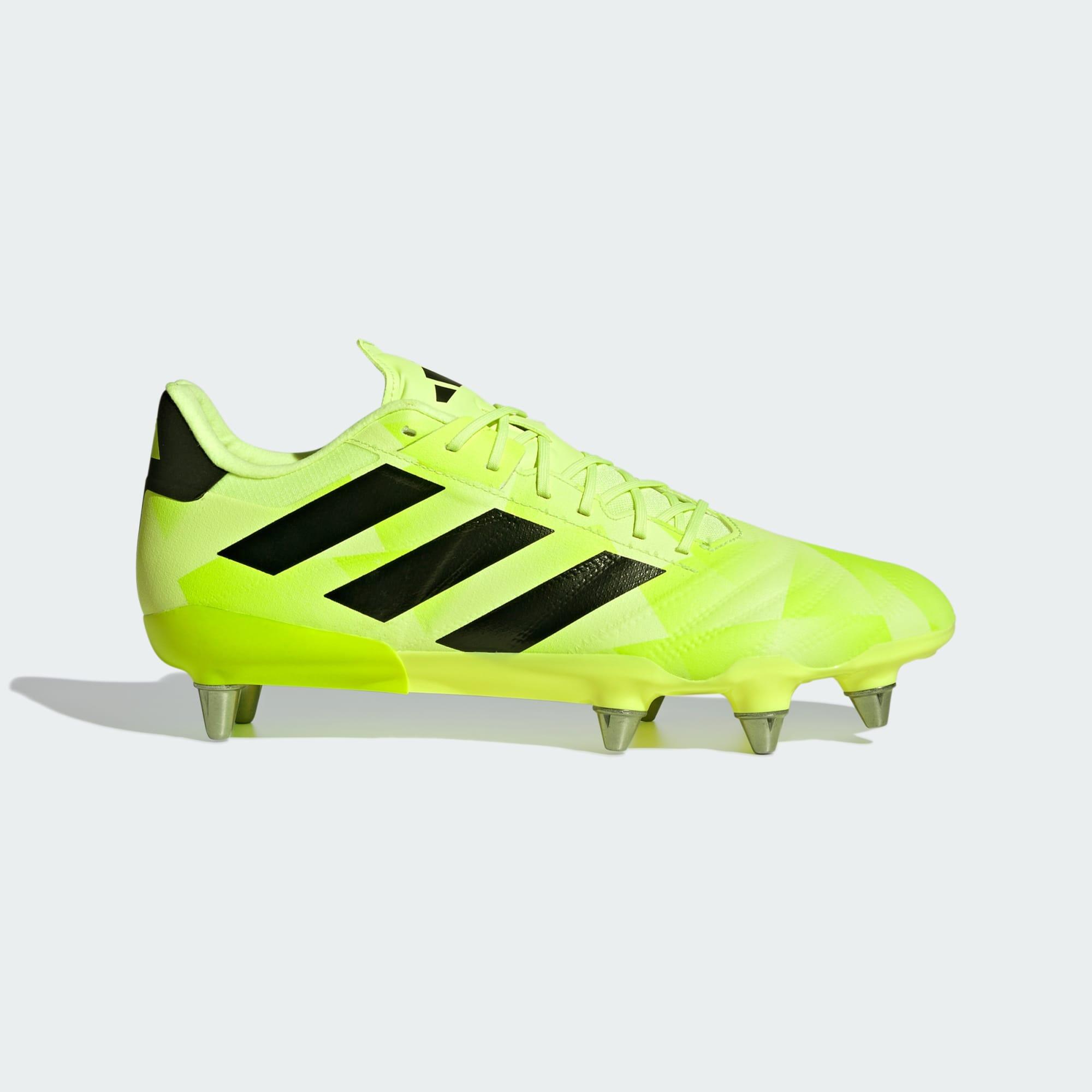 Adidas - Chaussure De Rugby Kakari Rs - Bottes - Jaune|noir|vert - Decathlon