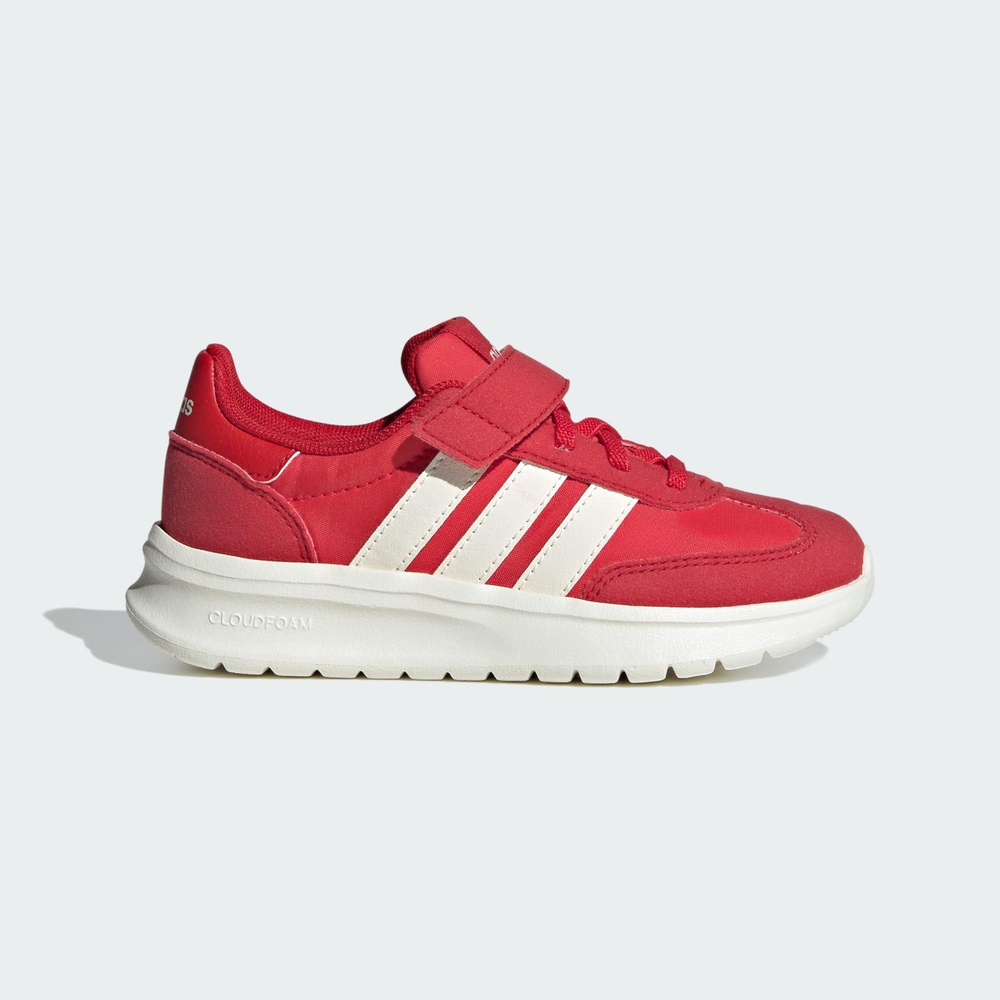 Adidas - Chaussure Run 70s 2.0 Enfants - Baskets - Blanc|rouge - 34 - Decathlon