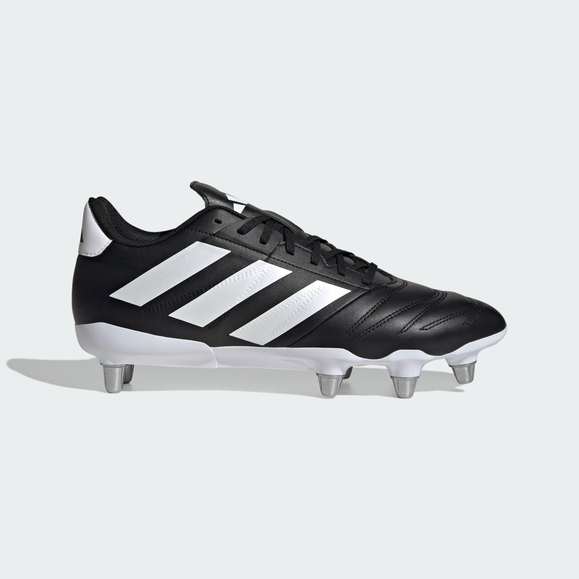 Adidas - Chaussure De Rugby Kakari Elite Terrain Gras - Bottes - Blanc|noir - 42,5 - Decathlon