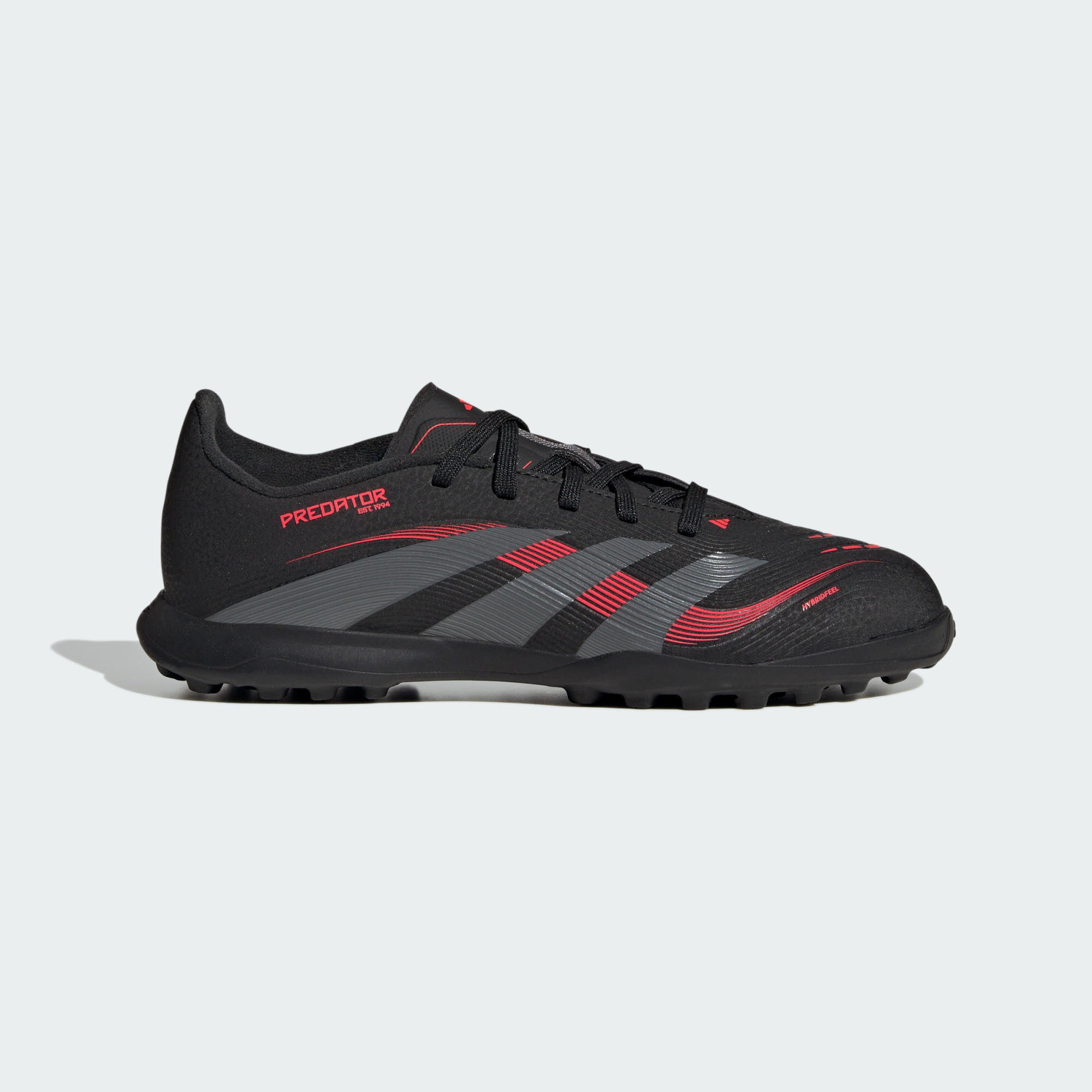 Adidas - Chaussure Predator League Turf Enfants - Chaussures De Football - Gris|noir|rouge - 32 - Decathlon