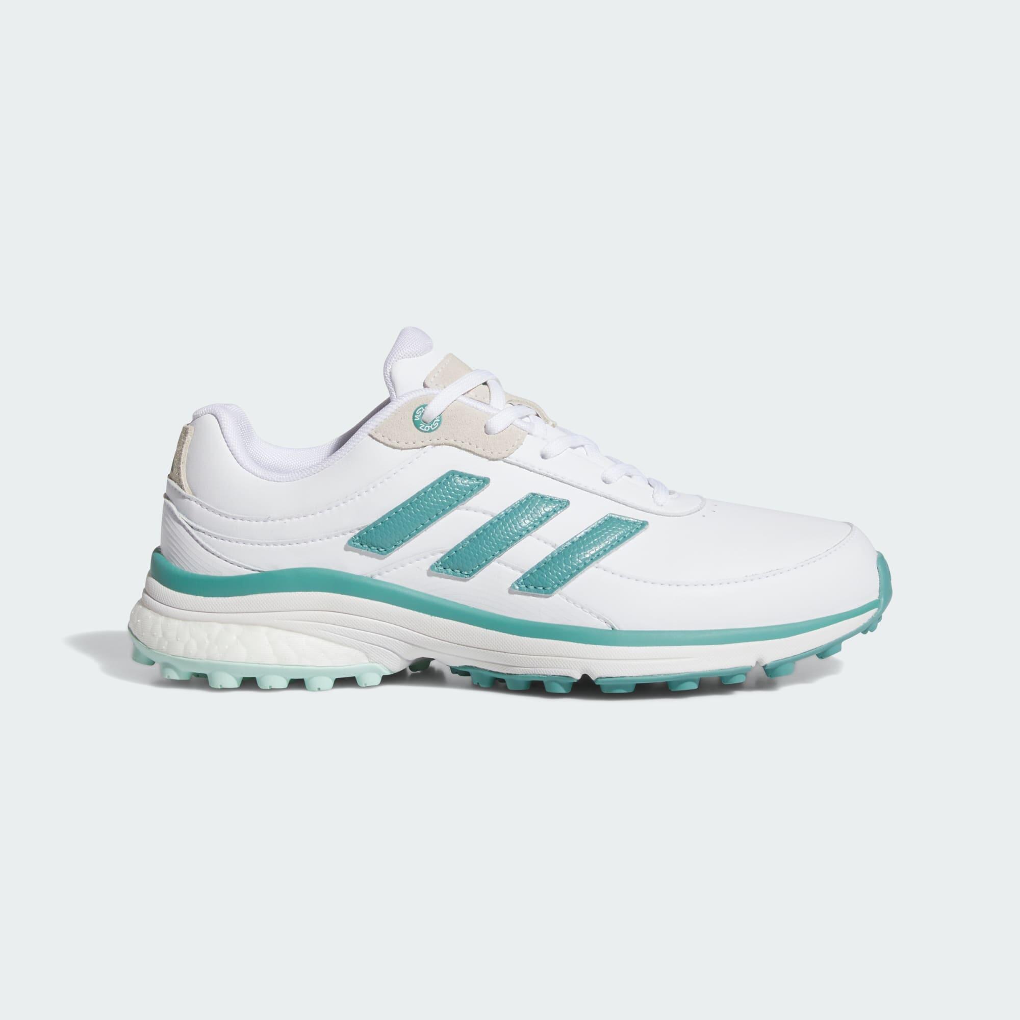 Adidas - Chaussure De Golf Sans Crampons Zoysia - Chaussures De Golf - Blanc|bleu - 37 - Decathlon