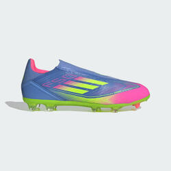 Chaussure F50 League sans lacets terrain souple / multi-surfaces