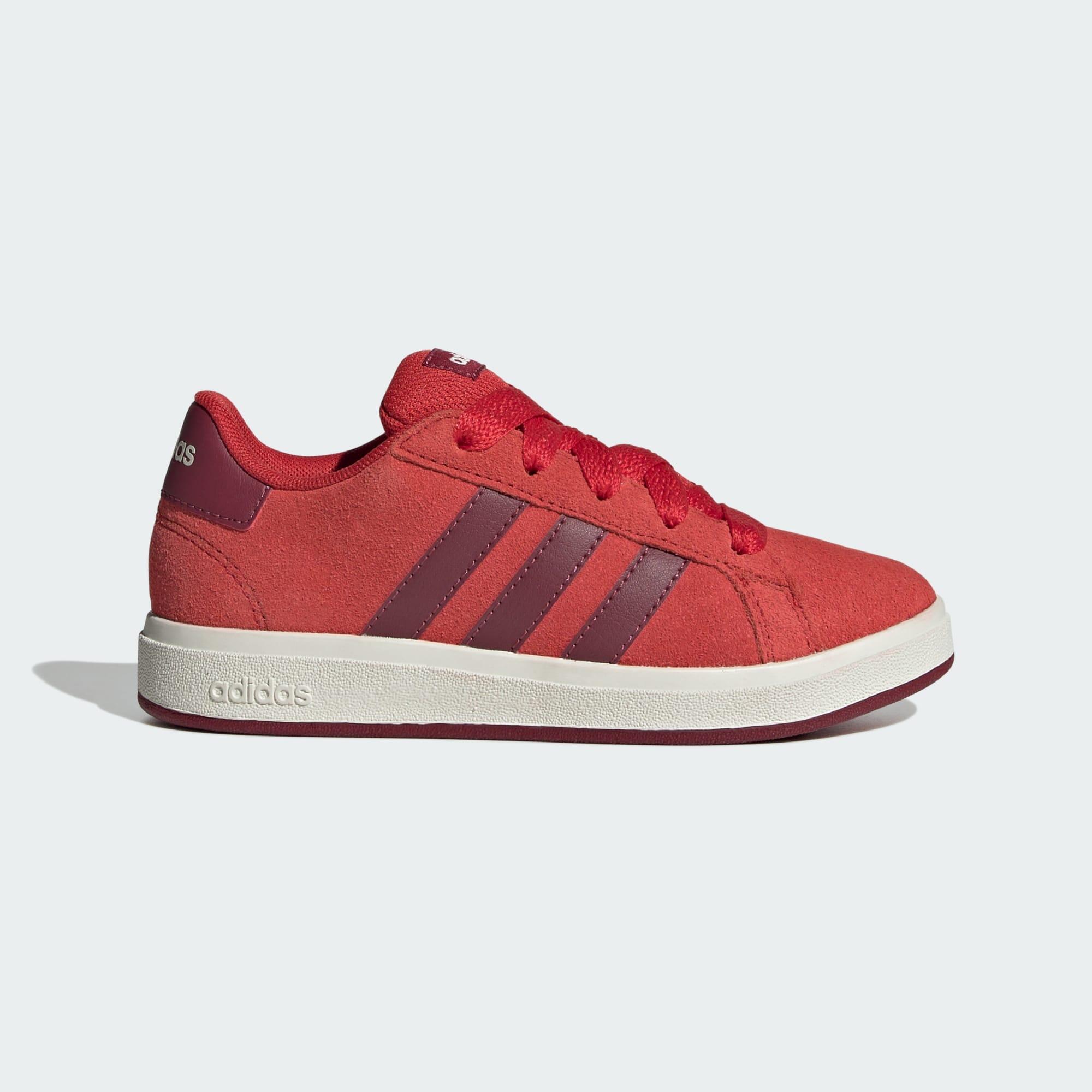 Adidas - Chaussure Grand Court 00s - Chaussures De Sport - Blanc|noir|rouge - Decathlon