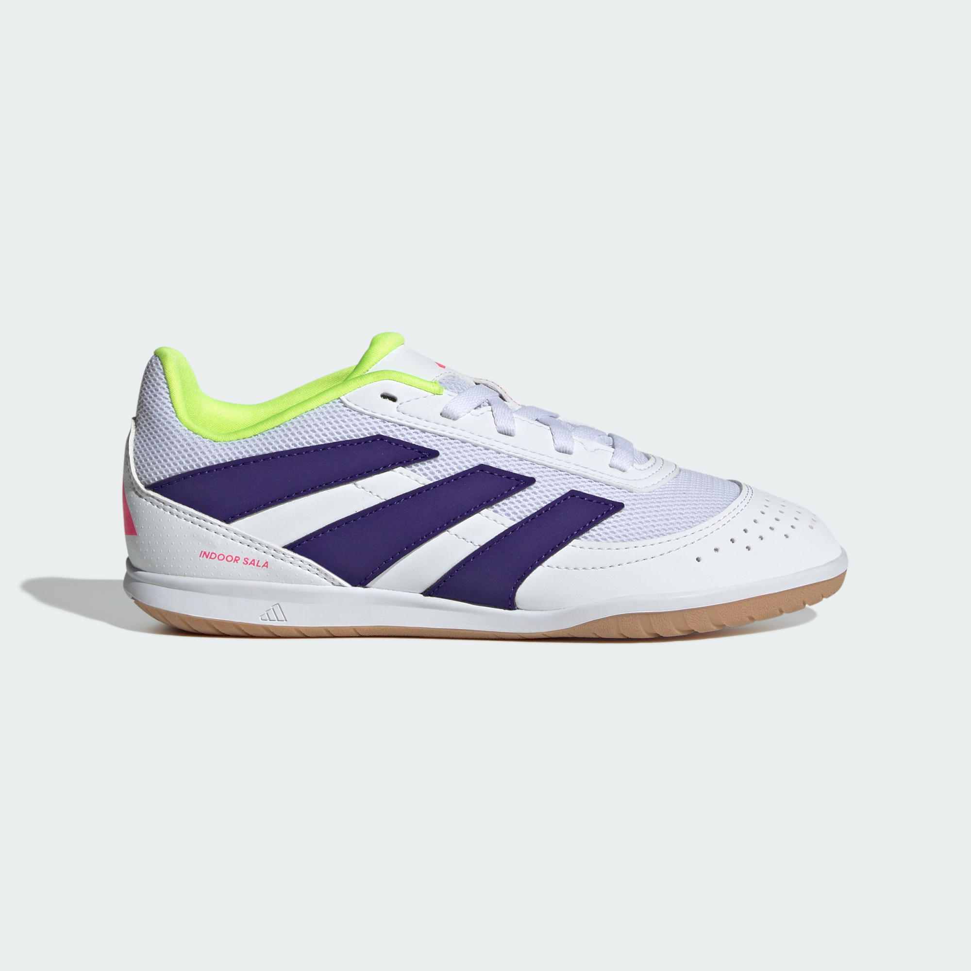 Adidas - Chaussure Predator Club Sala Indoor Enfants - Chaussures De Futsal - Blanc|jaune|violet - 37 - Decathlon