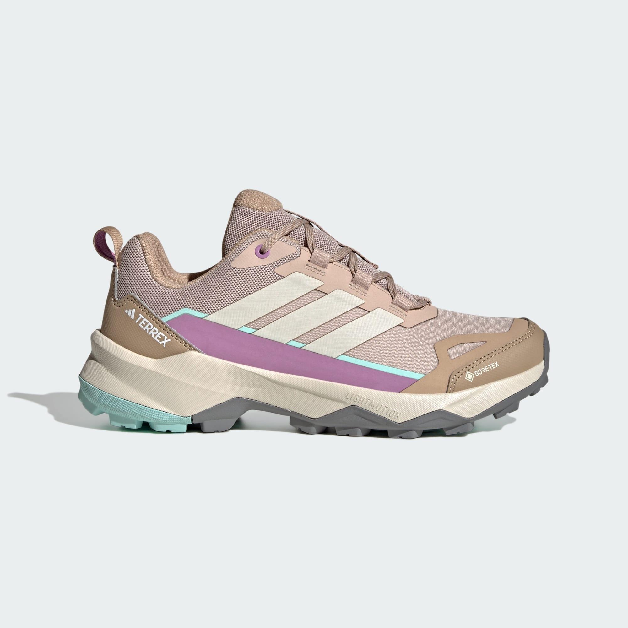 Adidas - Chaussure De Randonnée Terrex Skychaser Ax5 Gore-tex - Bottes - Beige|gris|violet - Decathlon