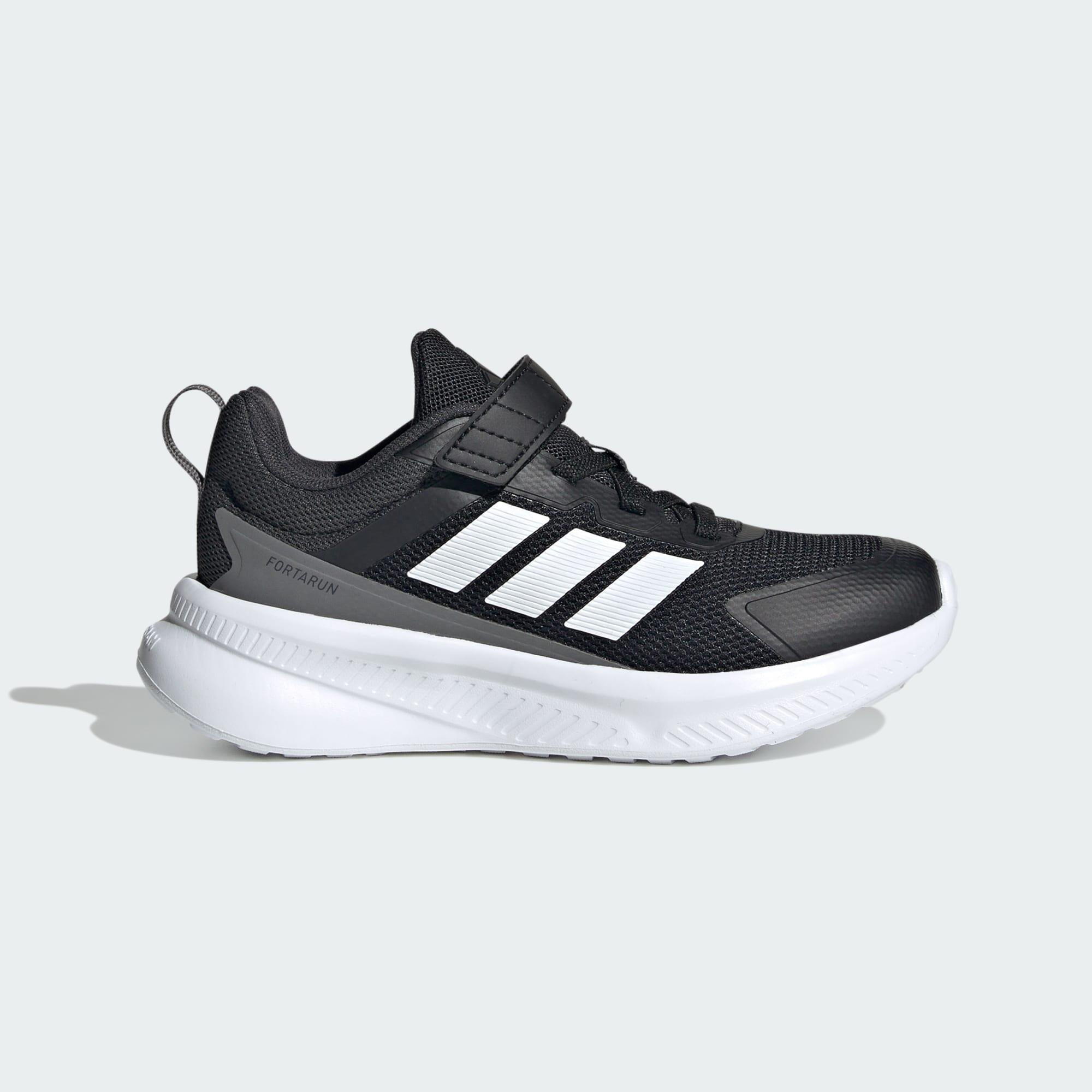 Adidas - Chaussure Fortarun 4.0 Enfants - Chaussures De Sport - Blanc|gris|noir - Decathlon