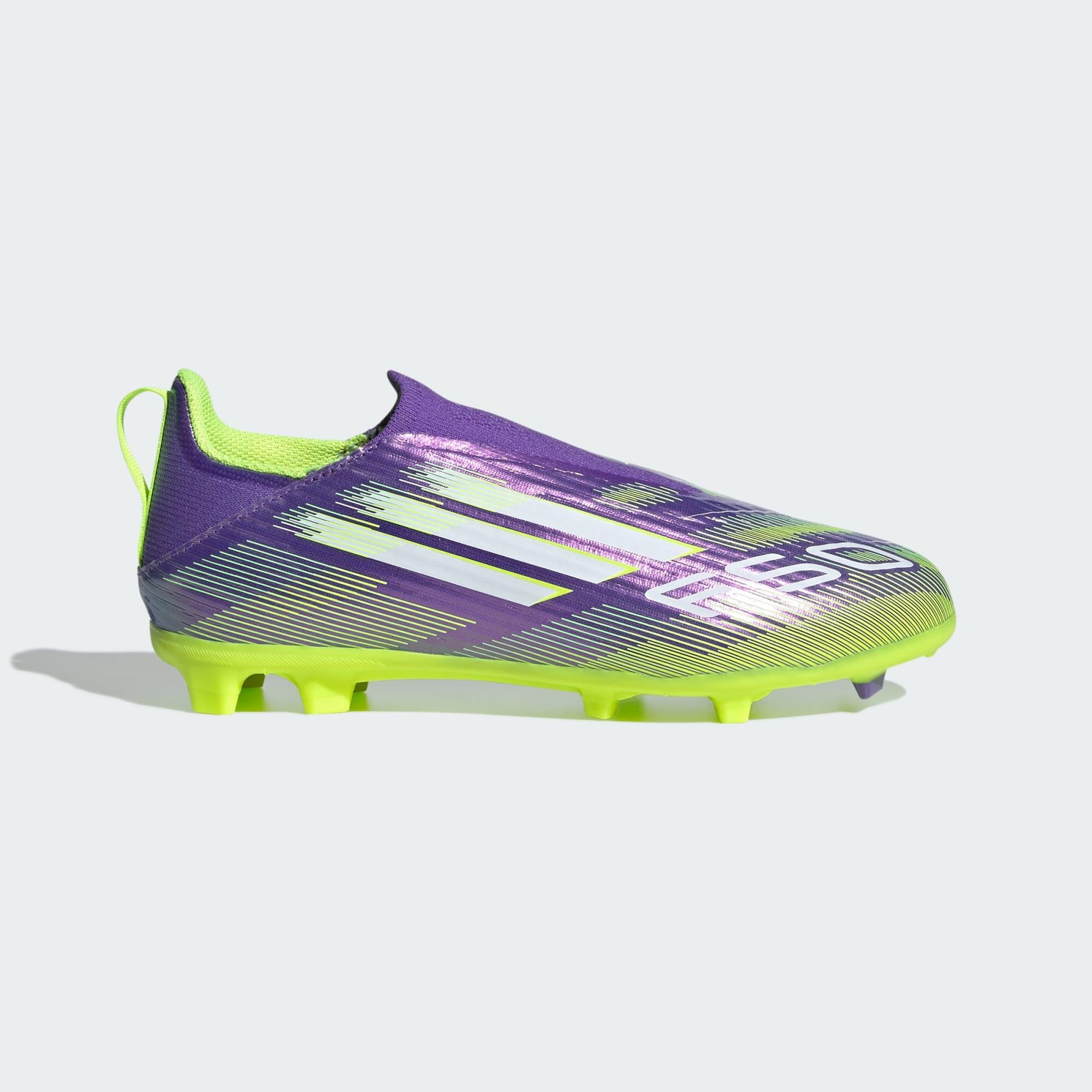 ADIDAS Botas de Futebol sem Atacadores F50 League – Piso sintético (Criança)