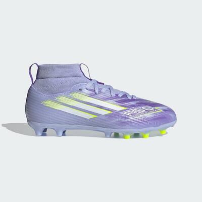 Botas F50 Sparkfusion League para césped natural seco y césped artificial (niño)