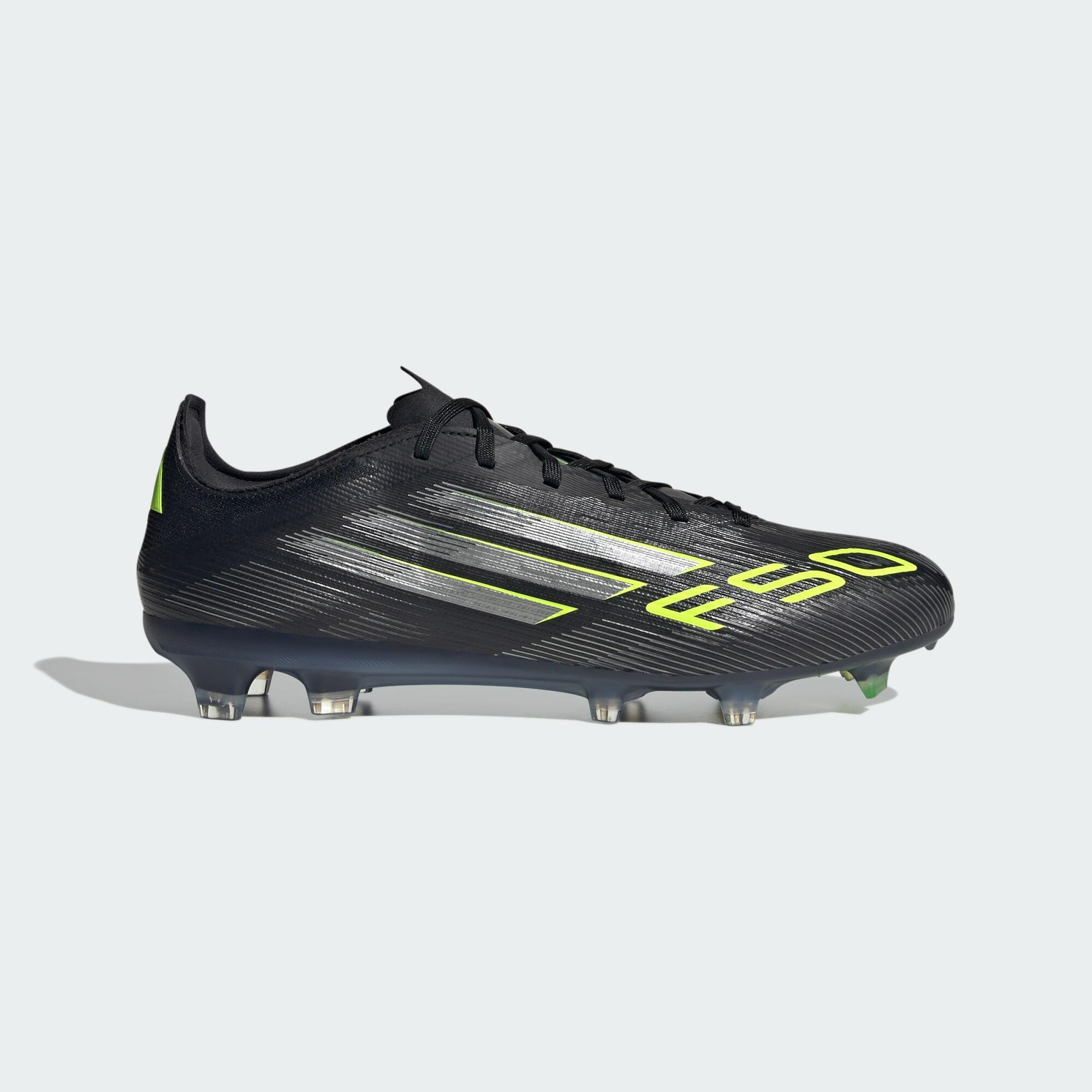 Adidas - Chaussure F50 Pro Terrain Souple - Chaussures De Football - Gris|jaune|noir - 47 - Decathlon