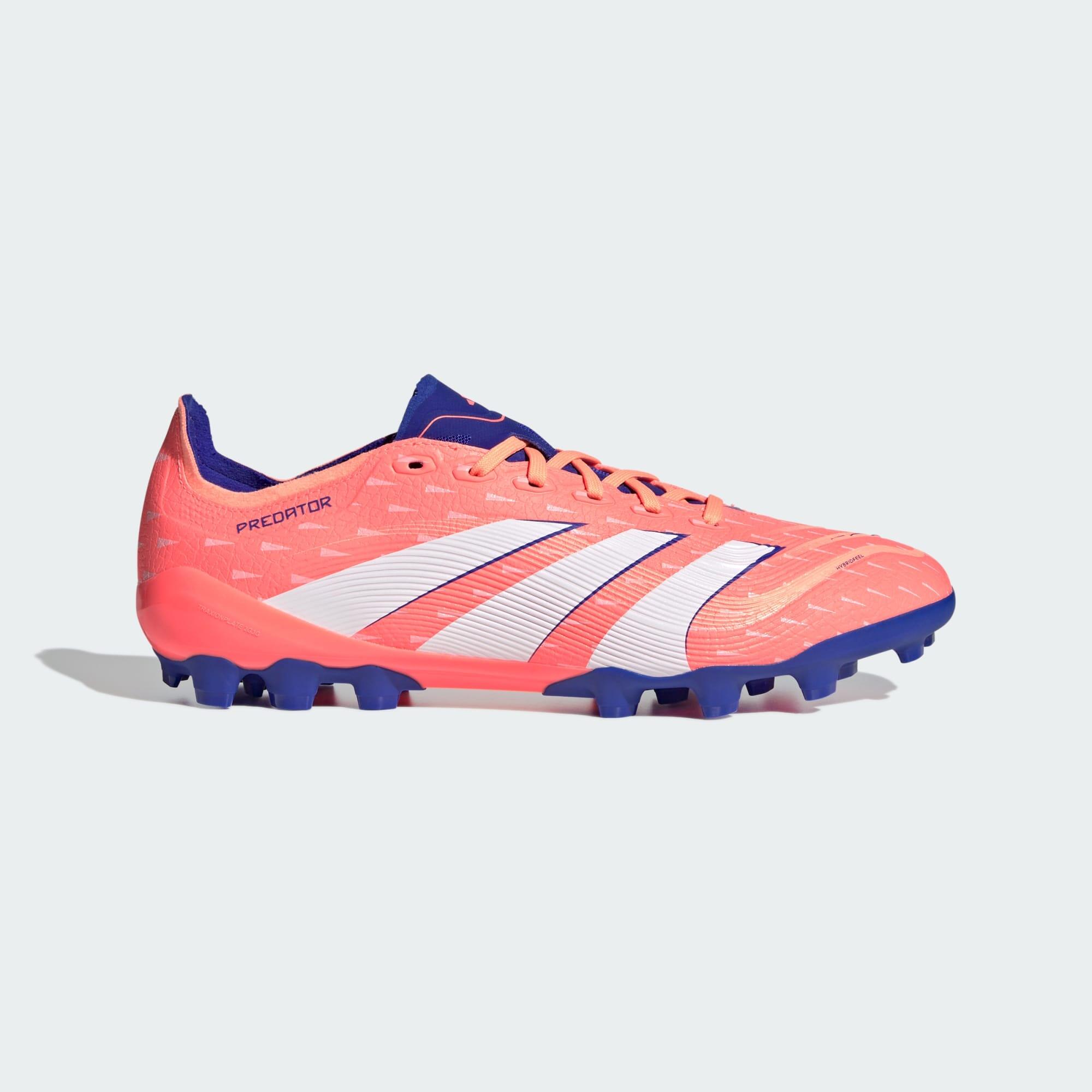 Adidas - Chaussures Predator League 2g/3g Terrain Synthétique - Chaussures De Football - Blanc|orange - Decathlon