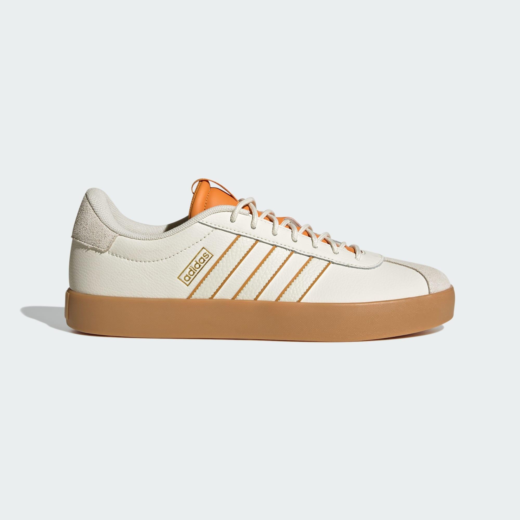 Adidas - Chaussure Vl Court 3.0 - Chaussures De Sport - Blanc|gris - 46 2/3 - Decathlon