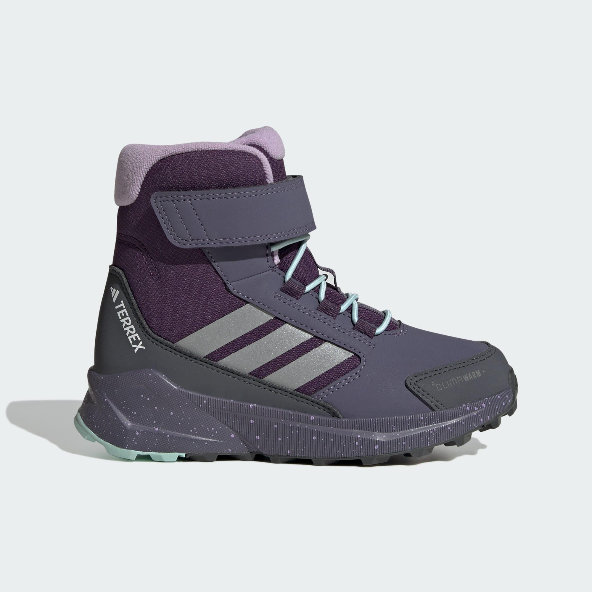 Adidas - Chaussure Montante Terrex Trailmaker 2 Climawarm+ Enfants - Baskets - Bleu|gris|violet - Decathlon