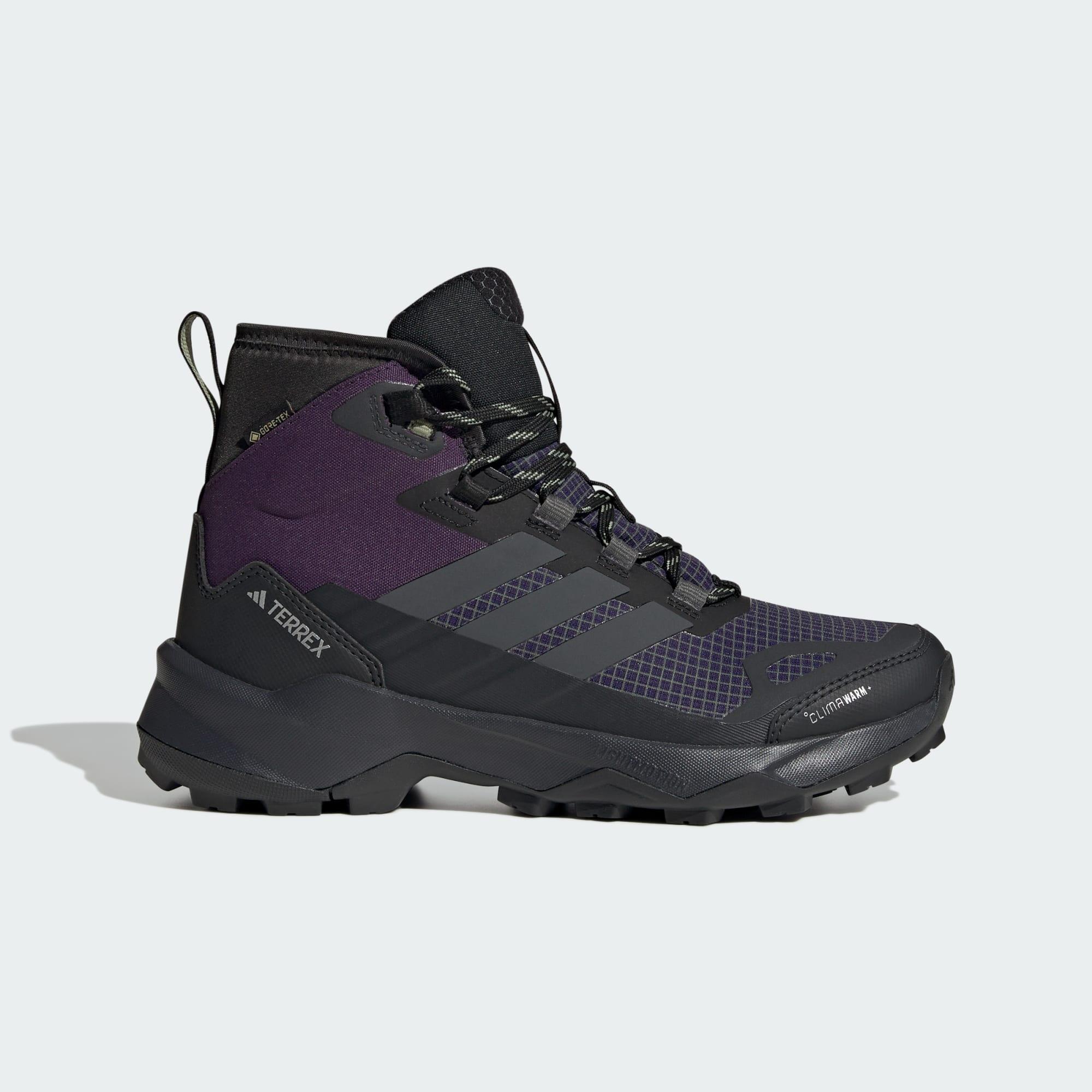 Adidas - Chaussure De Randonnée Terrex Skychaser Ax5 Mid Gore-tex Climawarm+ - Baskets - Gris|vert|violet - Decathlon